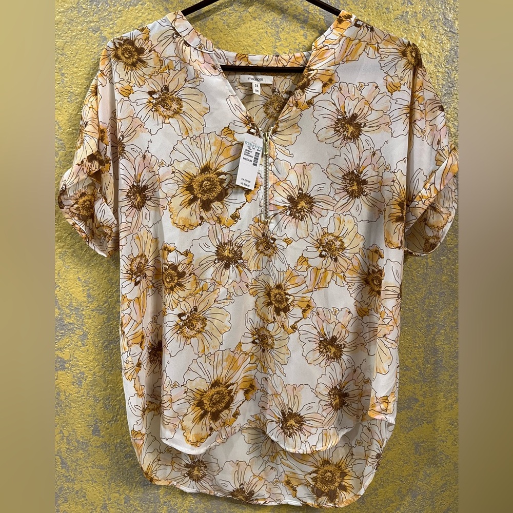 Maurice’s Women’s floral blouse